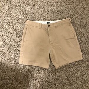 J. Crew Khaki Men's Flat Front Shorts